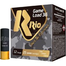 Патрон RIO 12к Game Load-36 FW NEW 12/70 36г №4/0 дріб (Б/К) 25шт/уп