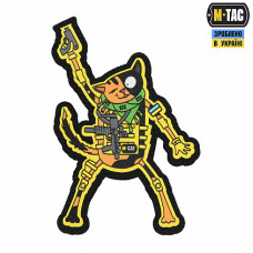 Нашивка M-Tac Зграя M-CAT Кіт №6 Black