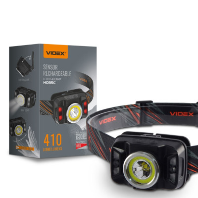 Ліхтар налобний VIDEX VLF-H035C 410Lm 5000K