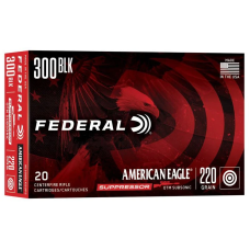 Патрон Federal American Eagle Subsonic 300 Blackout куля OTM 220гр 14,26г 305 м/с 20шт/уп