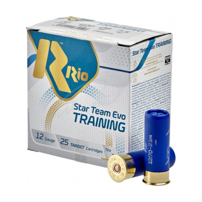 Патрон RIO 12к Star Team EVO Training 12/70 28г №8 дріб (К) 25шт/уп