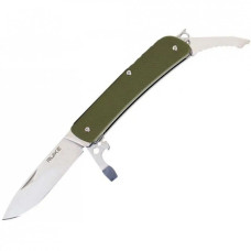Ніж багатофункціональний Ruike Criterion L21, (8.5 см) 12C27 / G10 зелений, 12 інстр.