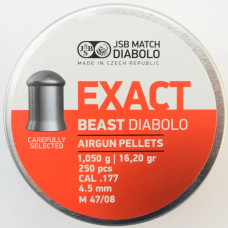 Кулі пневматичні JSB Diablo Exact Beast. Кал. - 4.52 мм. Вес - 1.05 гр. 250 шт/уп