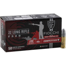 Патрон Fiocchi F320 22 LR куля LRN 40гр 2,59г 320 м/с 50шт/уп
