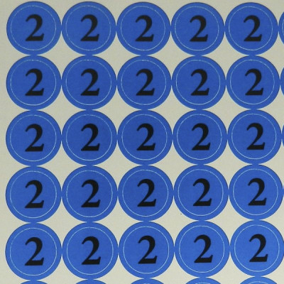 Наклейки на патрони "2"