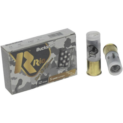 Патрон RIO 12к Royal Buck 9P (Б/К) 34гр картечь 8.65 мм