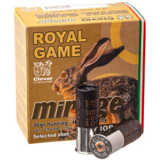 Патрон MIRAGE 12к T4 Royal Game 22/70 36г №5 дріб (Б/К) 25шт/уп