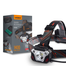 Ліхтар налобний VIDEX VLF-H056 1400Lm 6500K