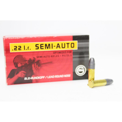 Патрон GECO Semi-Auto 22 LR куля LRN 40гр 2,6г 350 м/с 50шт/уп