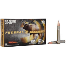 Патрон Federal V-Shok 30-06 куля Nosler Partition 165гр 10,69г 863 м/с 20шт/уп