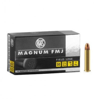 Патрон RWS Magnum 22WMR куля VM 40гр 2,6г 600 м/с 50шт/уп