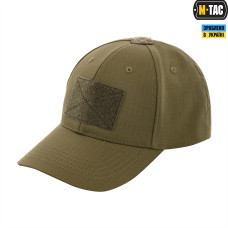 Бейсболка M-Tac тактична  Elite Flex ріп-стоп Dark Olive S/M