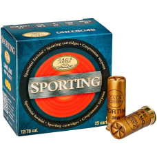 Патрон Zala Arms 12к Sporting 12/70 28г 2,4мм №7,5 дріб (К) 25шт/уп