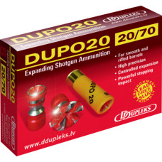 Патрон D Dupleks 20к 20/70 куля Dupo 19,5г 5шт/уп