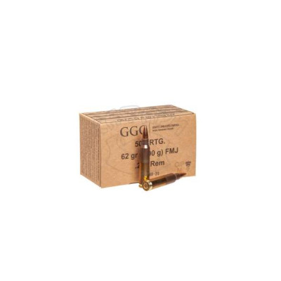 Патрон GGG Tactical/Sporting 223 Rem куля FMJ 62гр 4,02г 945 м/с 50шт/уп