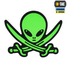 Нашивка M-Tac НЛО оператор GID Black/Green