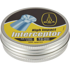 Кулі пневматичні BSA Interceptor 4.5 мм маса 0.51 г 500 шт/уп