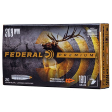 Патрон Federal Premium 308 Win куля Trophy Tip 180гр 11,66г 798 м/с 20шт/уп