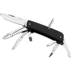 Ніж багатофункціональний Ruike Criterion L41, (8.5 см) 12C27 / G10 чорний, 22 інстр.