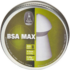 Кулі пневматичні BSA Max. Кал. - 4.5 мм Вага - 0.68 р. 400 шт/уп