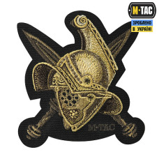 Нашивка M-Tac Gladiator Helmet (вишивка) Black