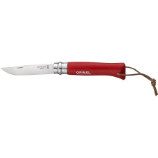 Ніж Opinel №8 "Adventurer" VRI Inox червоний