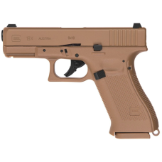Пістолет пневматичний Umarex Glock 19X TAN Blowback к.4,5мм (з затворною затримкою)