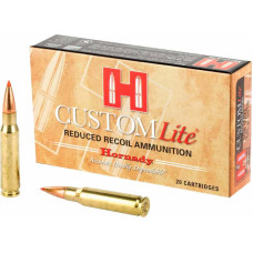 Патрон Hornady Custom Lite 308 Win куля SST 125гр 8,1г 815 м/с 20шт/уп