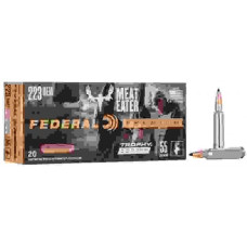 Патрон Federal Premium 223 Rem куля Trophy Copper 55гр 3,6г 988 м/с 20шт/уп