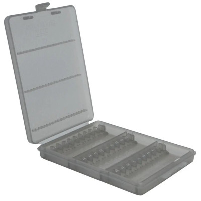 Коробка MTM Ammo Wallet 17 HMR  22WMR,  22LR на 30 набоїв сірий