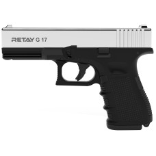 Пістолет стартовий Retay G17 , к.9мм, nickel