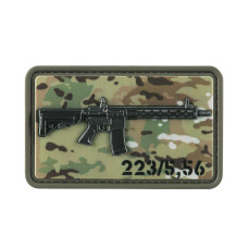 Нашивка M-Tac AR-15 223/5,56 PVC MC