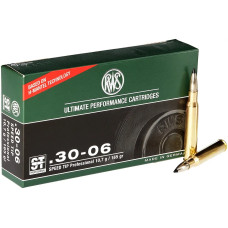 Патрон нарізний RWS кал. 30-06 куля SPEED TIP PRO маса 10,7 г/165 гран 20 шт