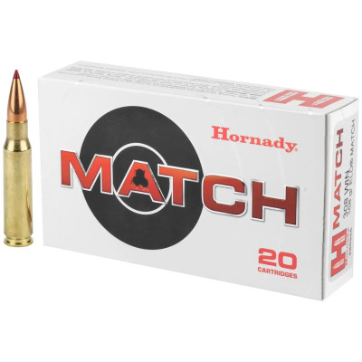 Патрон Hornady Match 308 Win куля ELD 168гр 10,9г 823 м/с 20шт/уп