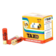 Патрон 28к ТАХО 16г №0000 дріб (К) 25шт/уп