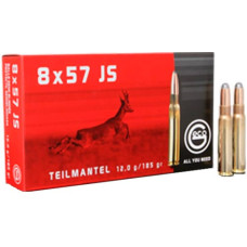 Патрон GECO Teilmantel 8x57 JS куля TM 185гр 12г 790 м/с 20шт/уп