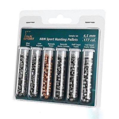 Кулі пневматичні H&N Hunting Pellets. кал.4.5мм. Тестовый набор