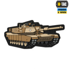 Нашивка M-Tac ABRAMS (PVC) coyote