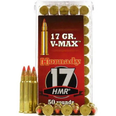 Патрон Hornady Varmint Express 17 HMR куля V-Max маса 17гр 1,1г 777м/с 50шт/уп