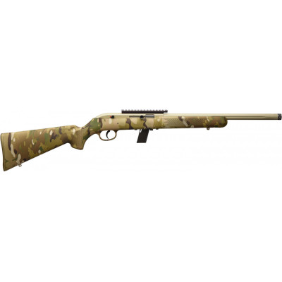Мисливський нарізний карабін Savage 64 FV-SR Camo к. 22 LR. Дульна різьба - 1/2"-28