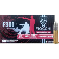Патрон Fiocchi F300 22 LR куля LRN 40гр 2,59г 300 м/с 50шт/уп