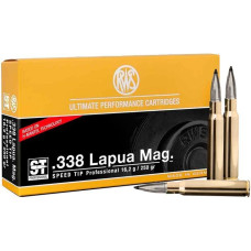 Патрон RWS 338 Lapua Mag куля SPEED TIP PRO 250гр 16,2г 885 м/с 20шт/уп