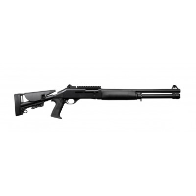 Помпова рушниця TAC-12 Black 12 кал. 18,5" Telescopic Stock з чохлом