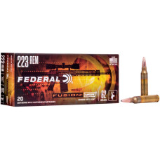Патрон Federal Fusion 223 Rem куля JSP 62гр 4г 838 м/с 20шт/уп