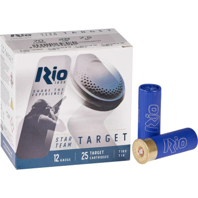 Патрон RIO 12к Target Load NEW 12/70 28г №7,5 дріб (К) 25шт/уп