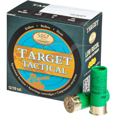 Патрон Zala Arms 12к Target Tactical 12/70 куля 28г (25шт/уп)