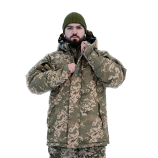 Куртка зимова Level 7 M-Vin Soft Shell зимова Omni-Heat New піксель , 48р.