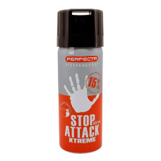 Балончик газовий перцевий Umarex Perfecta Stop Attack Xtreme 15%, 50 мл, струменеве розпилення