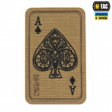 Нашивка M-Tac Ace of Spades (вишивка) Coyote