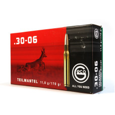 Патрон GECO Teilmantel 30-06 куля SP 170гр 11г 850 м/с 20шт/уп